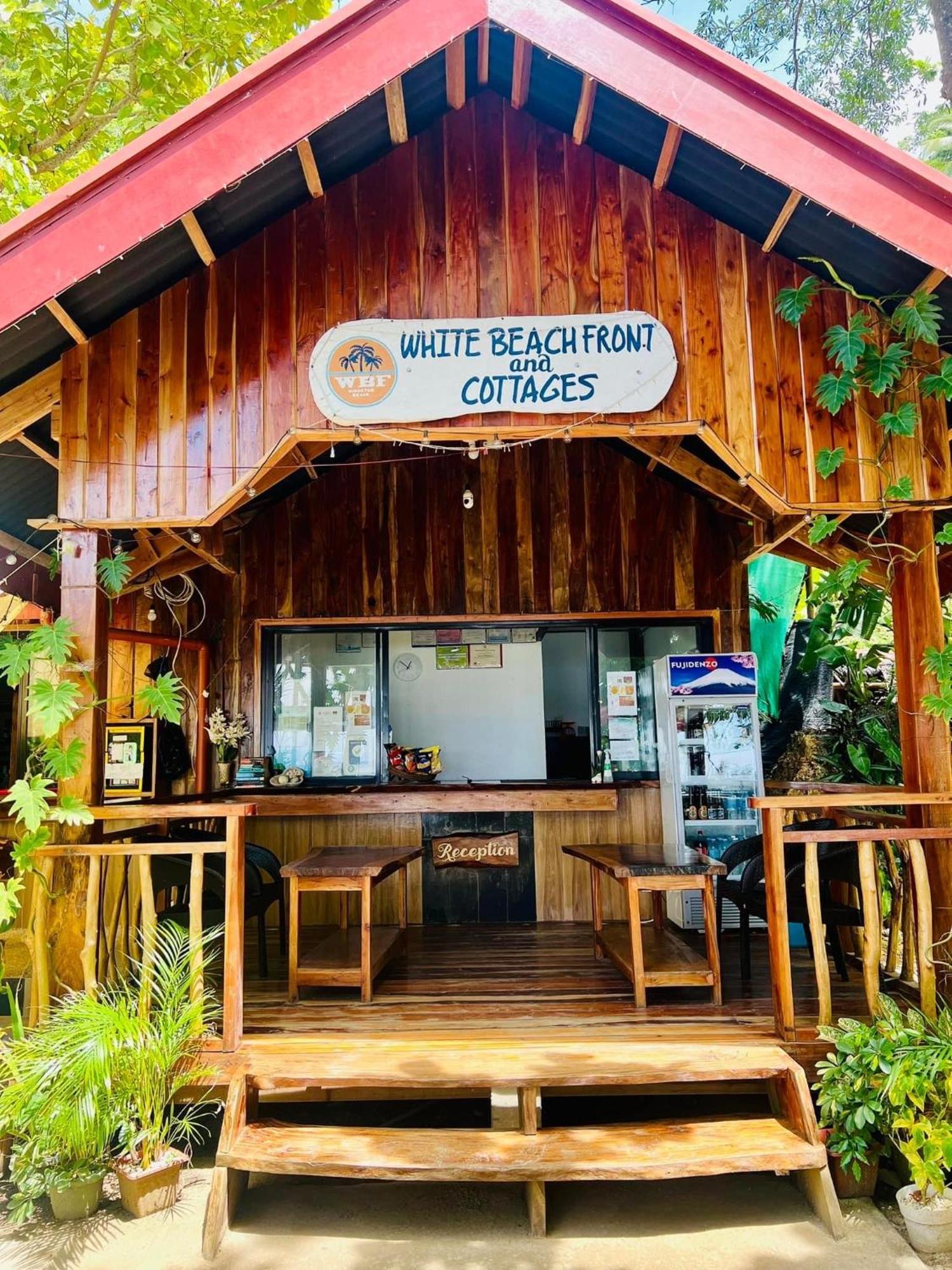 White Beach Front And Cottages Buruanga Exterior photo